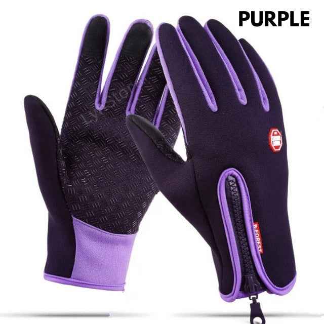 Touchscreen Winter Gloves — Waterproof, Fleece-Lined