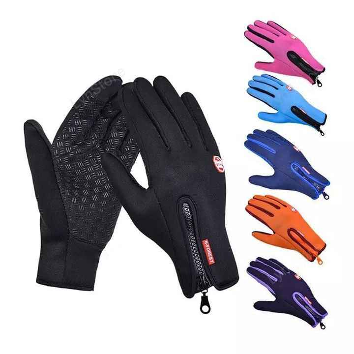 Touchscreen Winter Gloves — Waterproof, Fleece-Lined