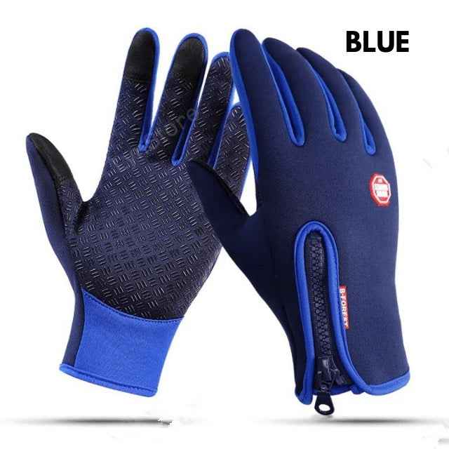 Touchscreen Winter Gloves — Waterproof, Fleece-Lined