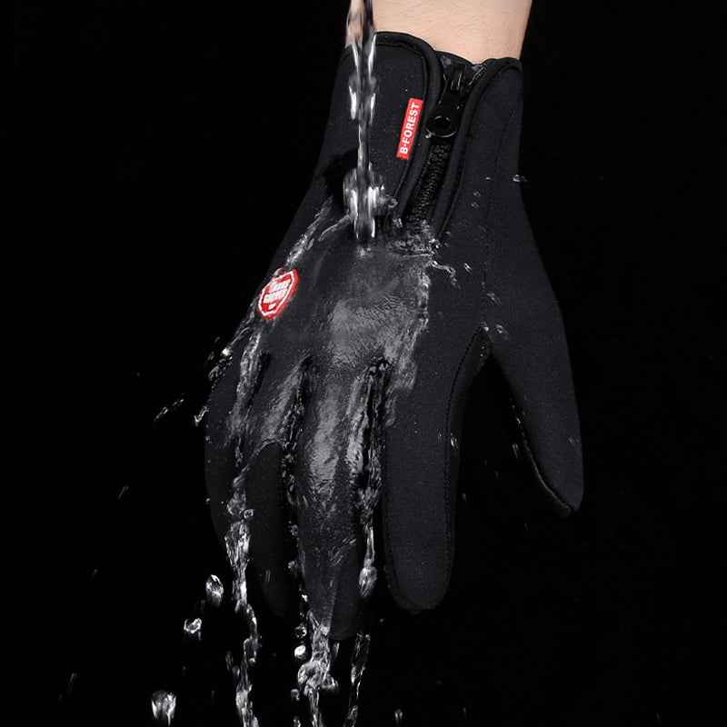Touchscreen Winter Gloves — Waterproof, Fleece-Lined